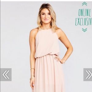 Show Me Your MuMu ~ Heather Halter Dusty Blush XL